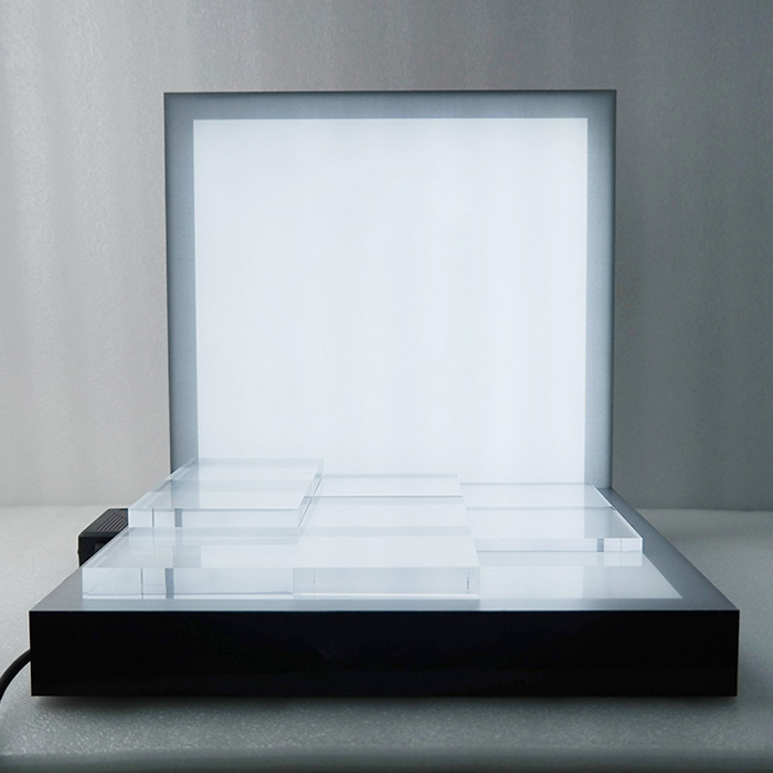 LED燈發光櫃枱產品展示架